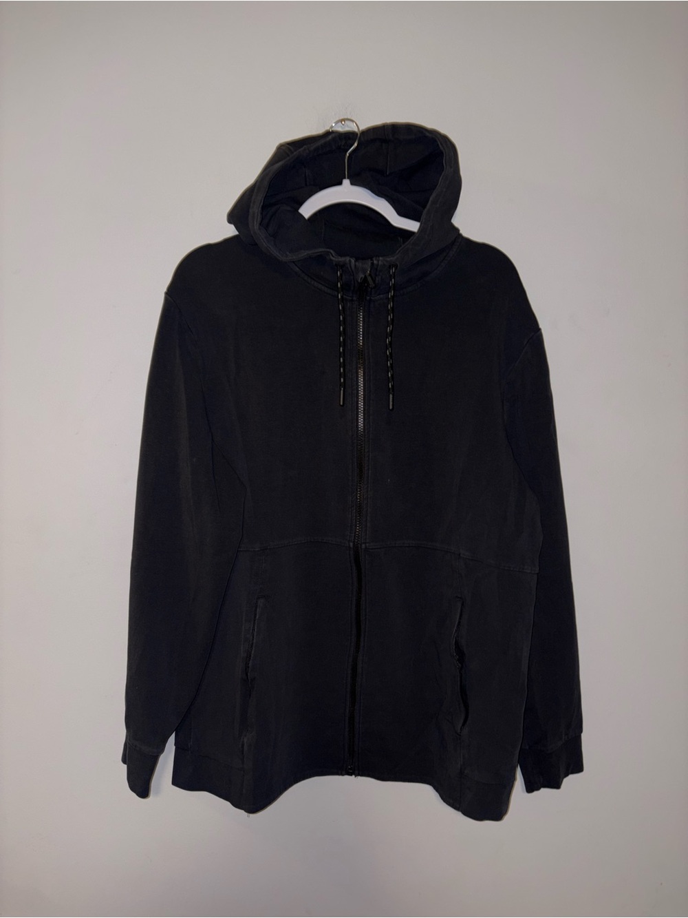 Matrix | Black Zipper Hoodie